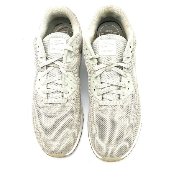Nike Men’s Gray Air Max 90 Ultra 2.0 BR Lace Up Sneakers 898010-002 Size 14 - Picture 2 of 12